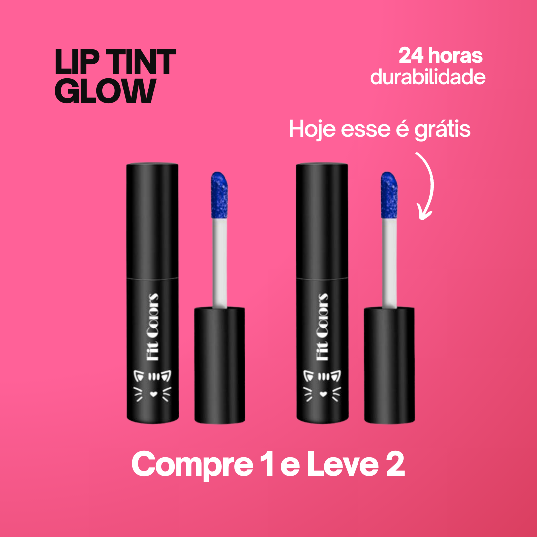 (COMPRE 1 e LEVE 2) Lip Tint Glow - Efeito Micropigmentação 24H