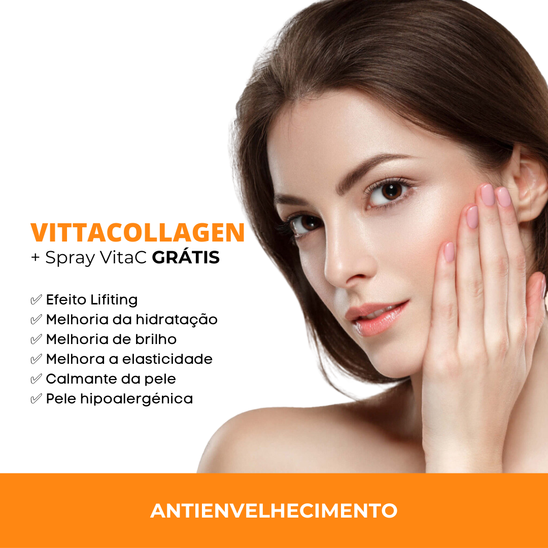 Máscara VittaCollagen + Spray VitaC GRÁTIS