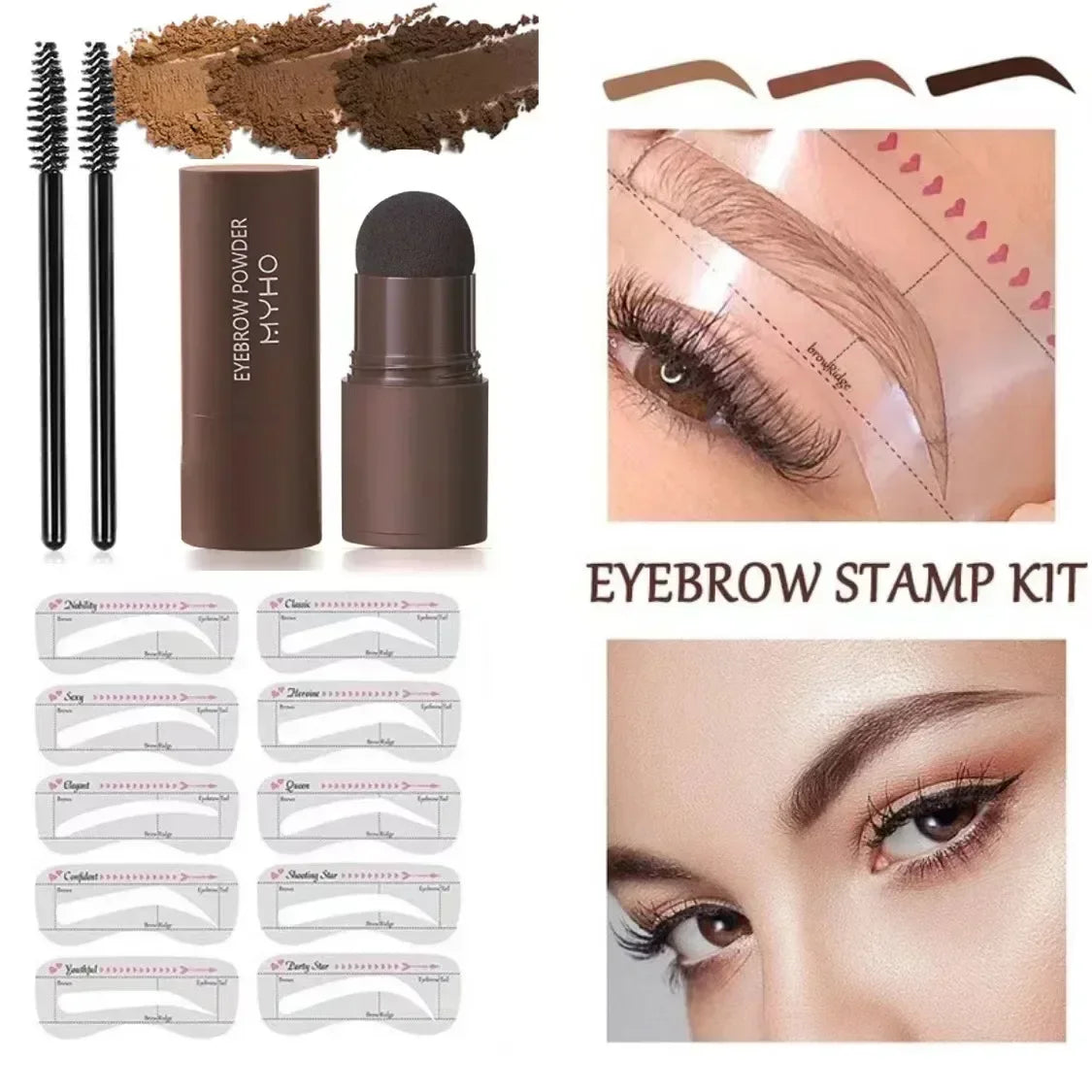 Brow N Style Stamp & Highlight Kit